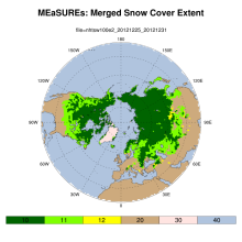 MEaSUREs: Northern Hemisphere Terrestrial Snow Cover Extent Weekly 100km EASE-Grid 2.0